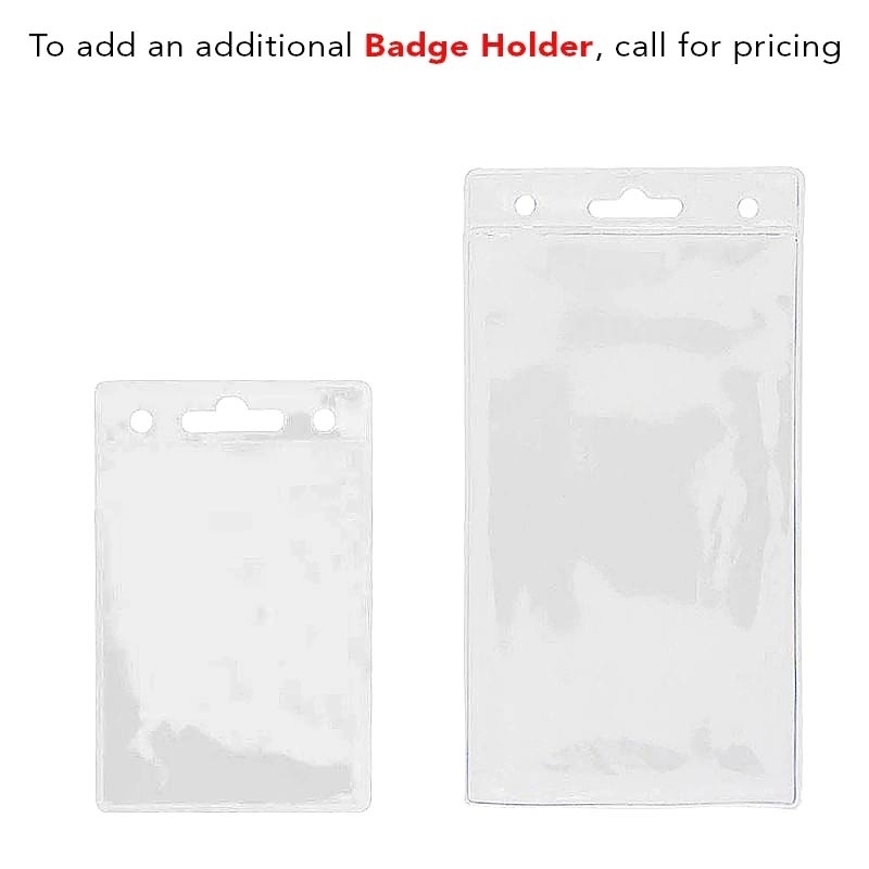 3/4" LA-460 Attachment Sublimation Lanyard w/Retractable Bad 4