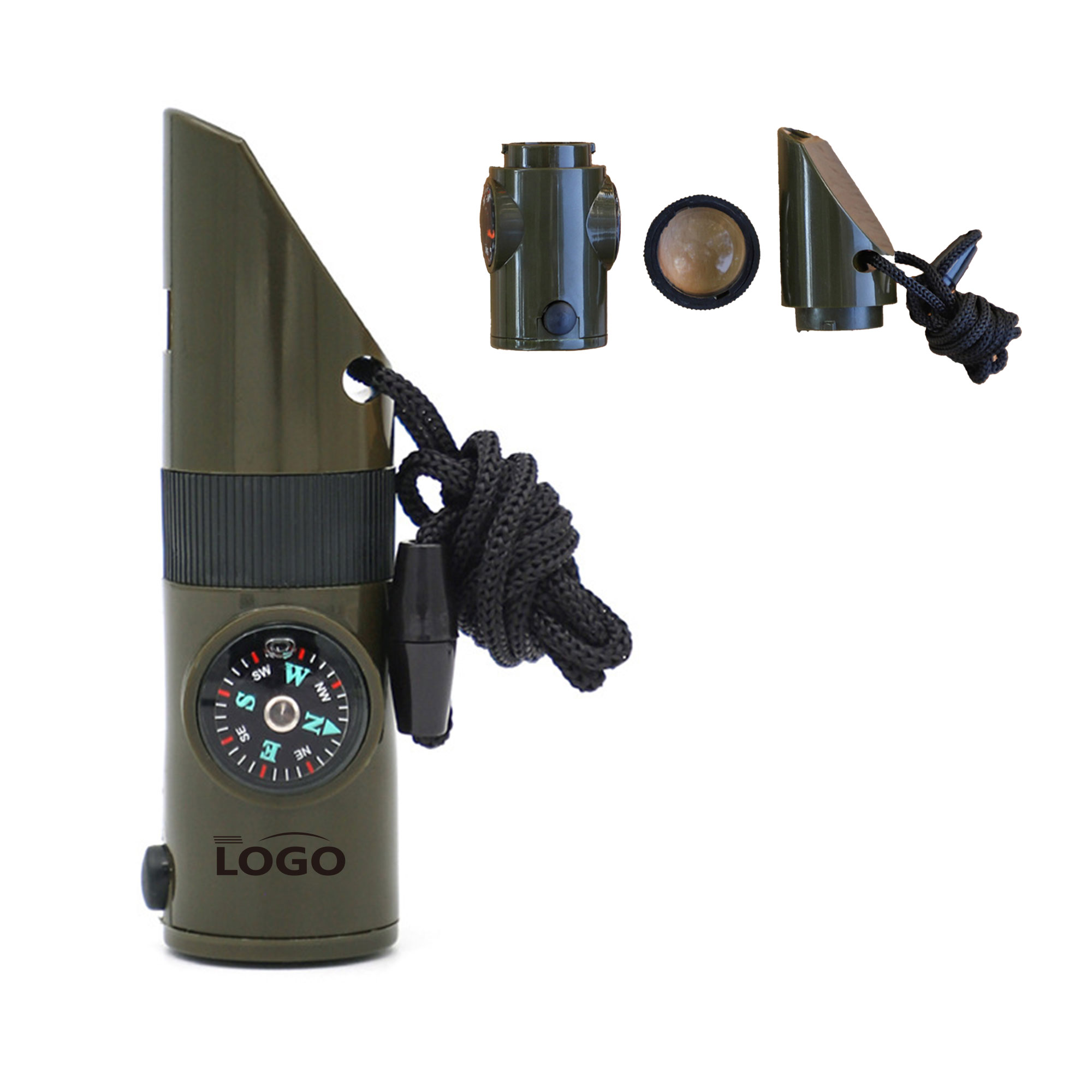 Seven-In-One Emergency Whistle Tool 2