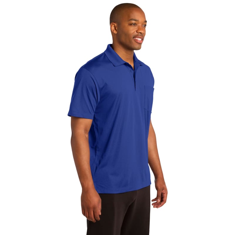 Sport-Tek Micropique Sport-Wick Pocket Polo. 23