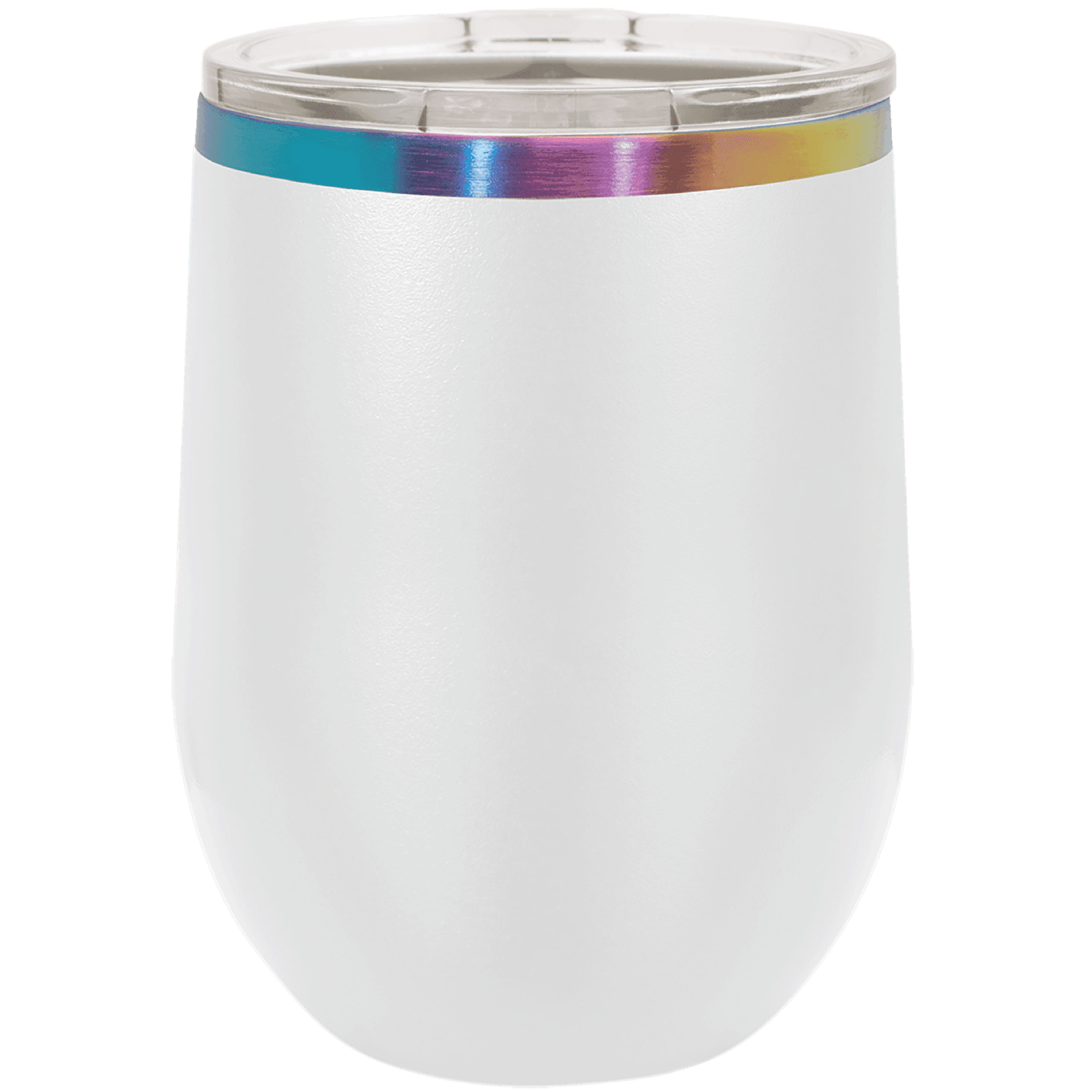 Polar Camel 12 Oz. ION-Plated Prism Stemless Wine Tumbler 3