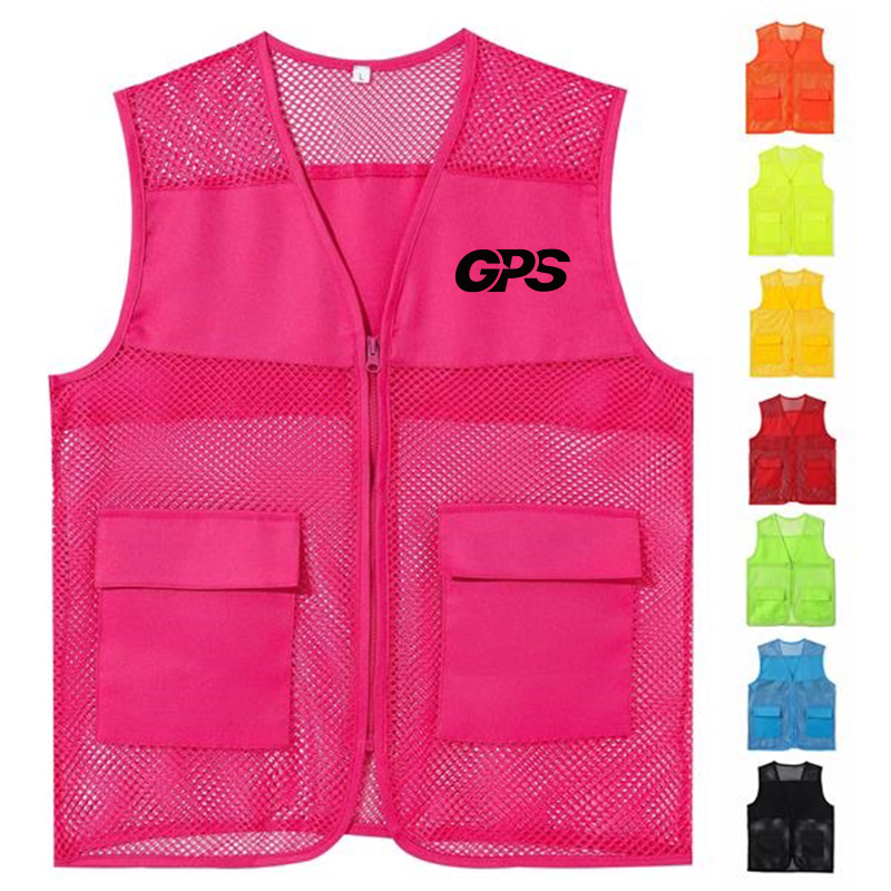 23 1/2 " Custom Mesh Vest With Pockets 4