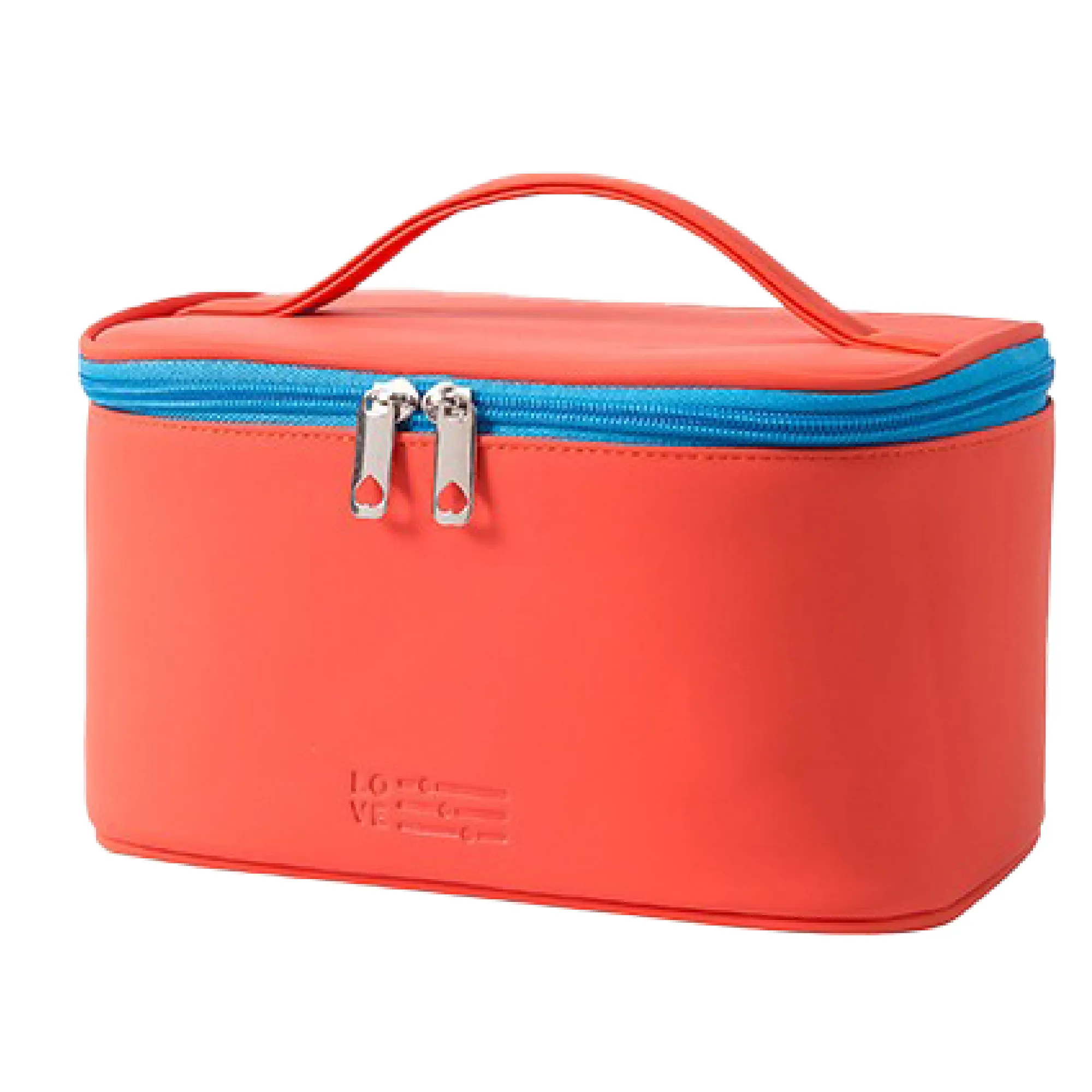 Chic Compact Makeup Bag Travel Daily Use Cosmetic Zippered 2