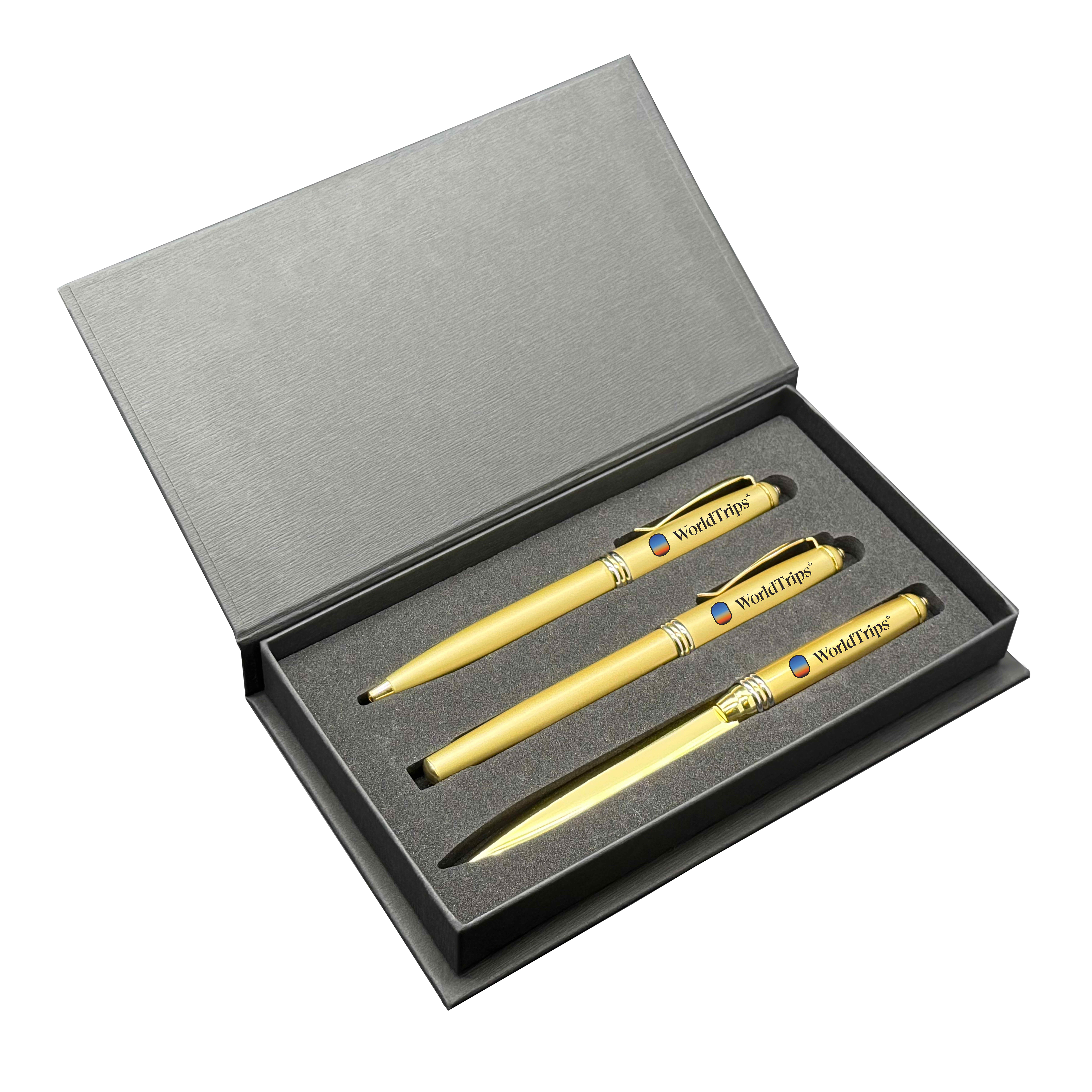 Premade Triple Pen Set with Achilles Pens and Letter Opener 5