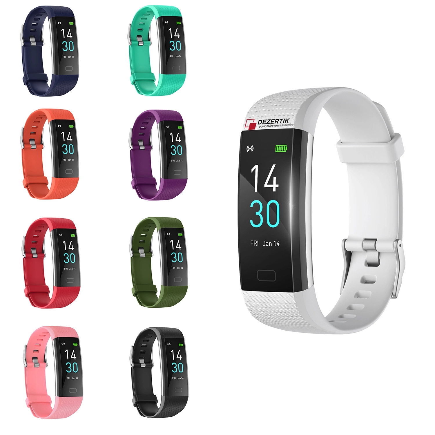 Heart Rate Smart Bracelet Pedometer 2
