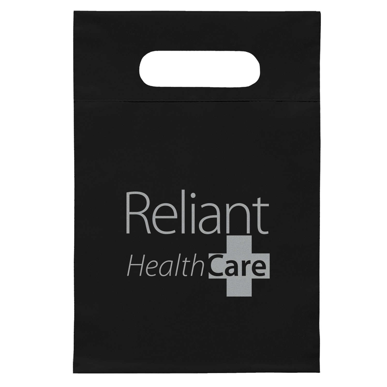 Die Cut Handle Bag - 7W x 10 1/2H - Flexo Ink Print 23