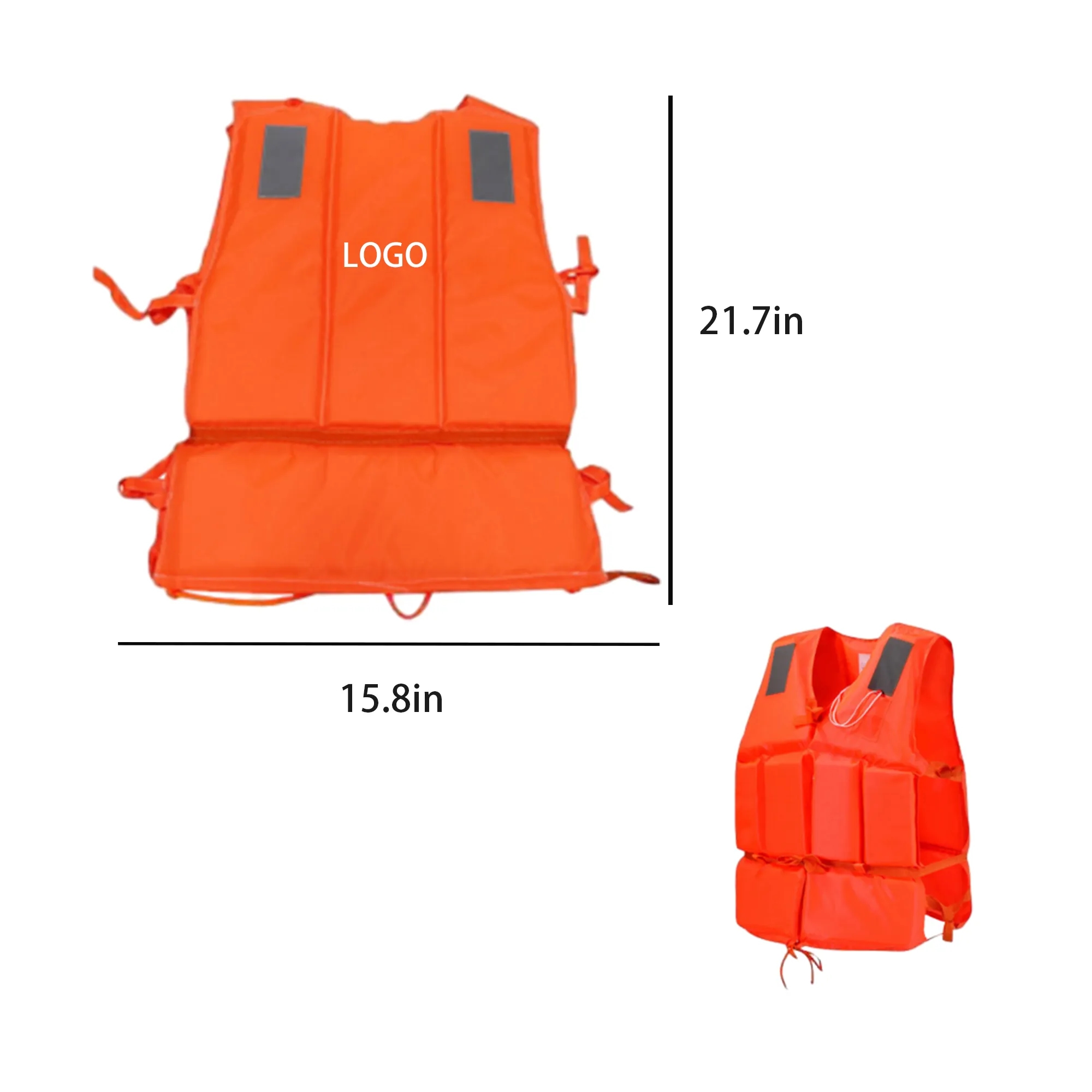 Portable Water Rescue Vest Life Jacket 2
