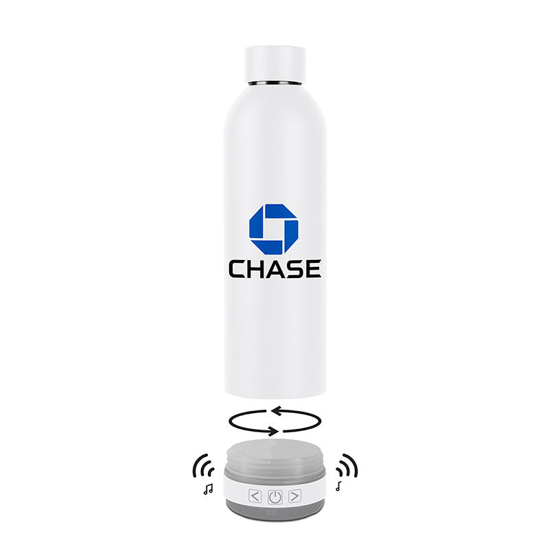 SoundSip Double Wall 18oz. Bottle with Wireless Speaker 2