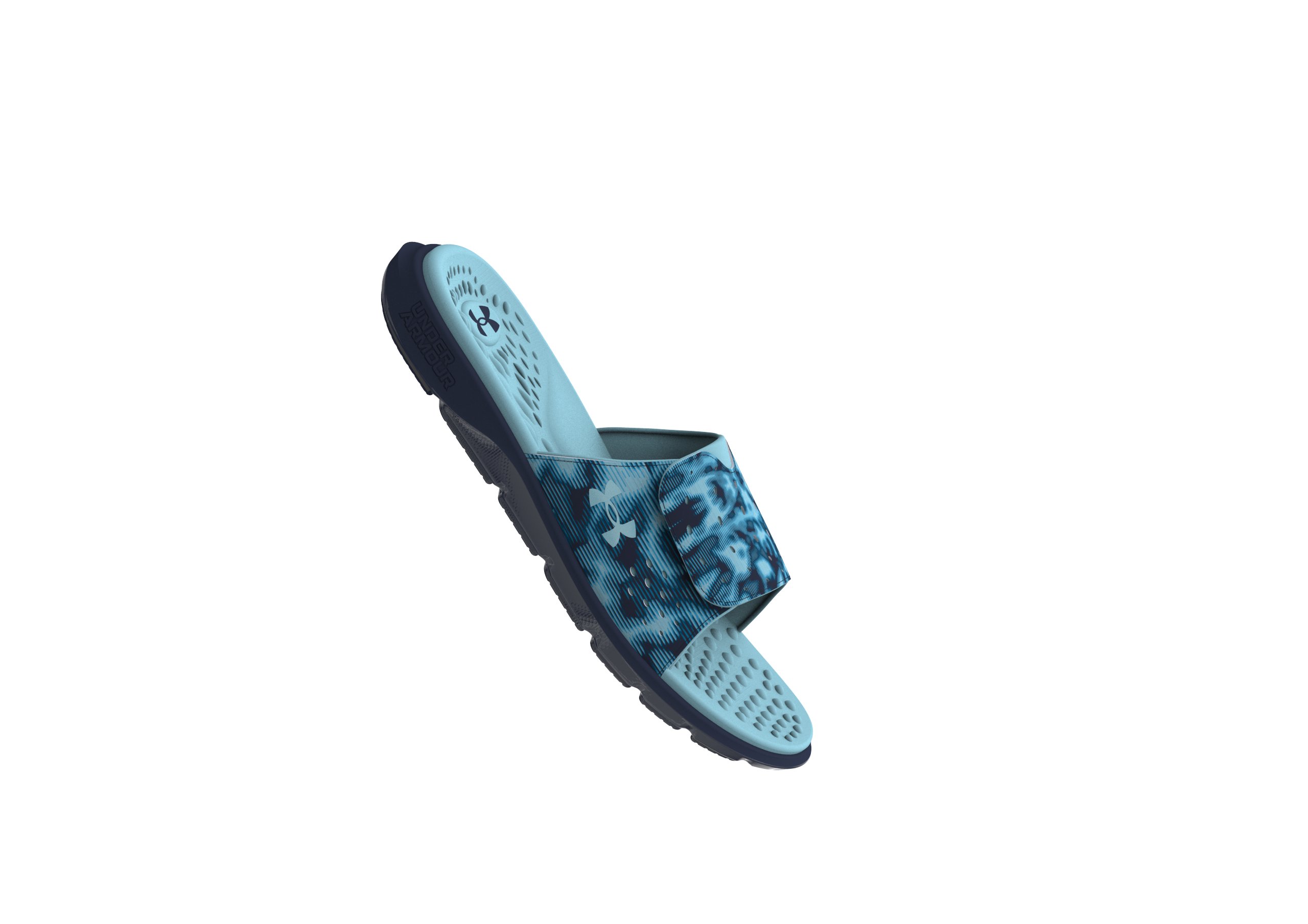 UA Ignite Pro Graphic Strap Women's Slides 8