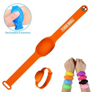 Adjustable Oval Shaped Sanitizer Wristband Dispenser 3