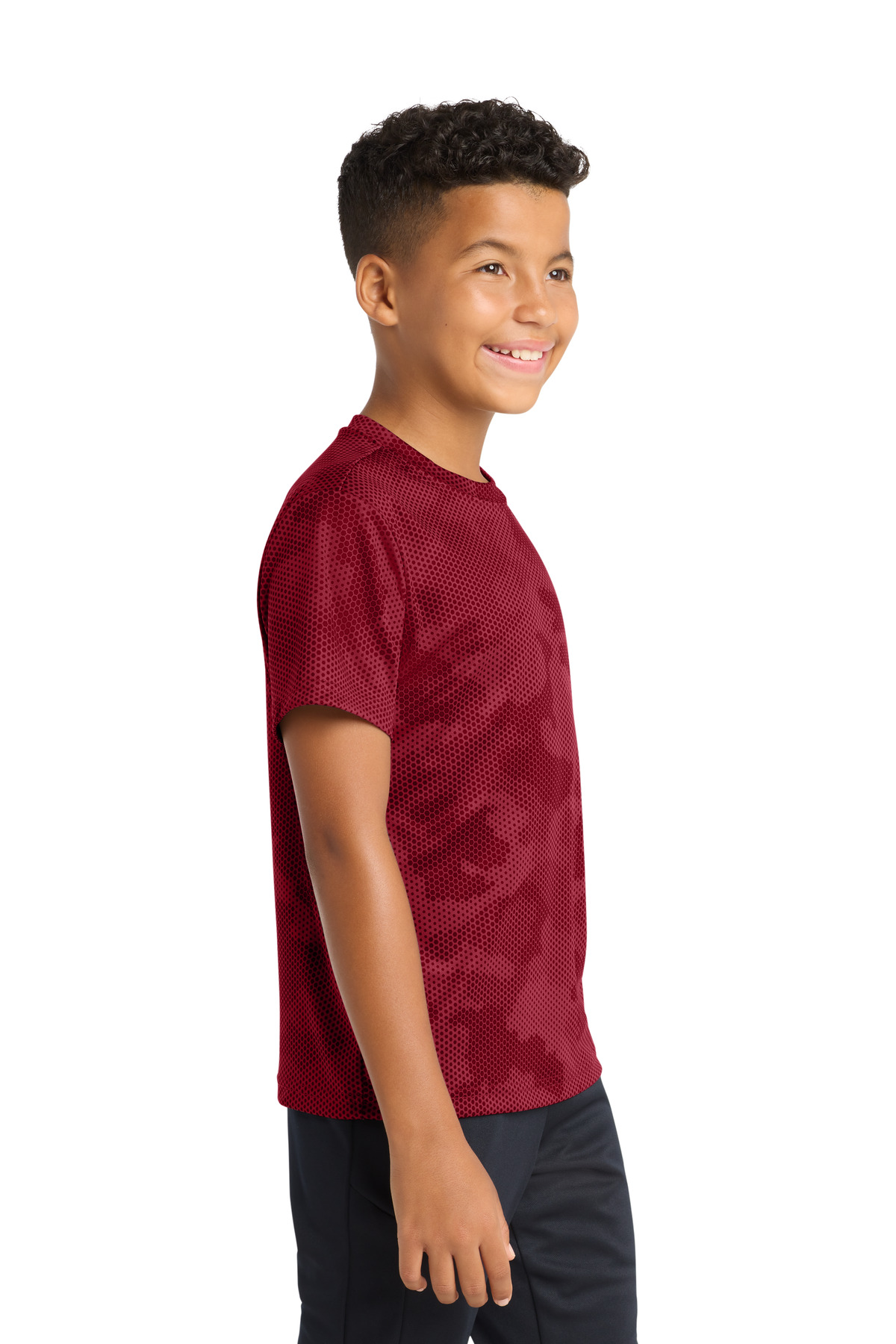 Sport-Tek Youth CamoHex Tee. YST370 61