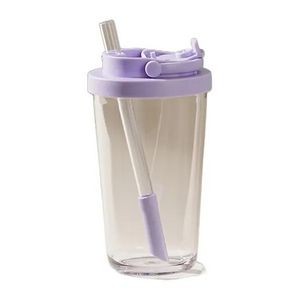 24oz Sippable Pearl Milk Tea Stretchable Straw Mug 12