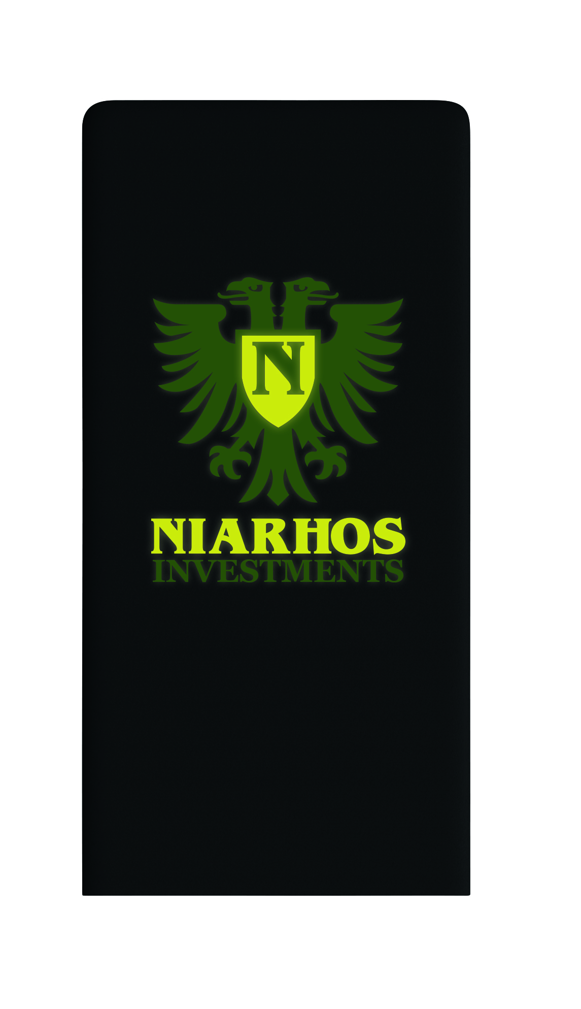 SCX Innovative Design™ Full-Color Illuminated Power Bank Slim 5000 mAh 9