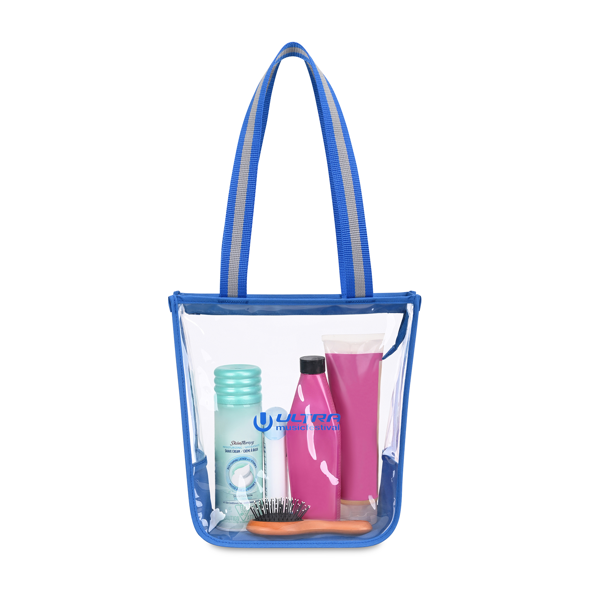 Sigma Clear Zippered Tote 21
