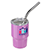 Mini Belmont 3 oz Double-Wall Stainless Steel Tumbler with Straw 55
