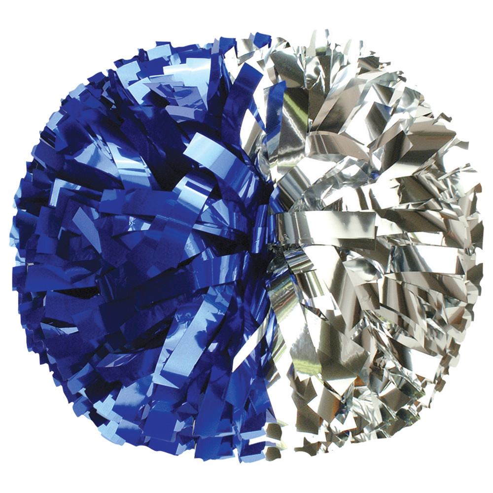 Custom Metallic Show Pom - Half & Half Style 8