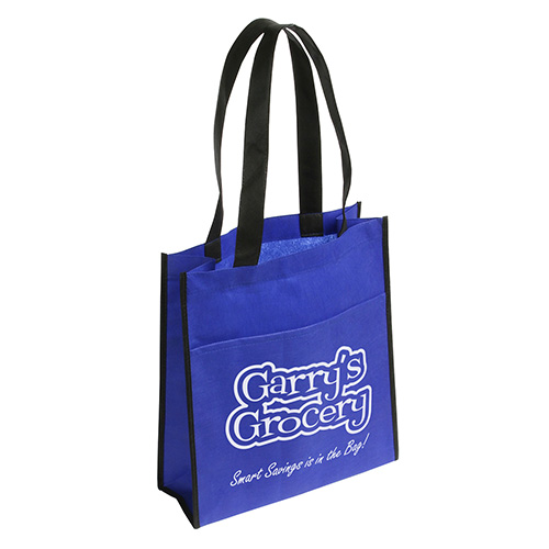 Peak Non-Woven Tote Bag with Pocket 6