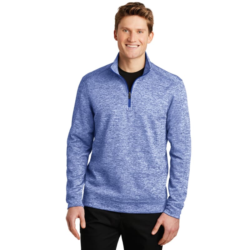 Sport-Tek PosiCharge Electric Heather Fleece 1/4-Zip Pullover. 17