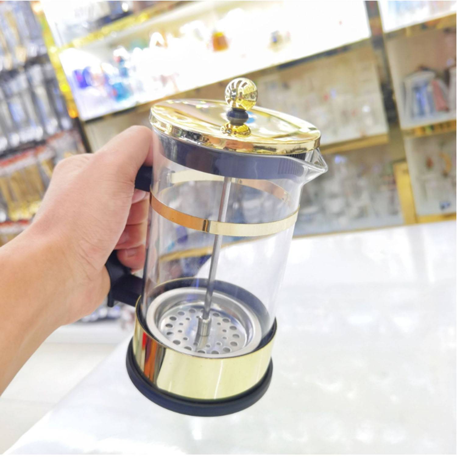 27OZ Stainless Steel Studio Coffee Maker 8