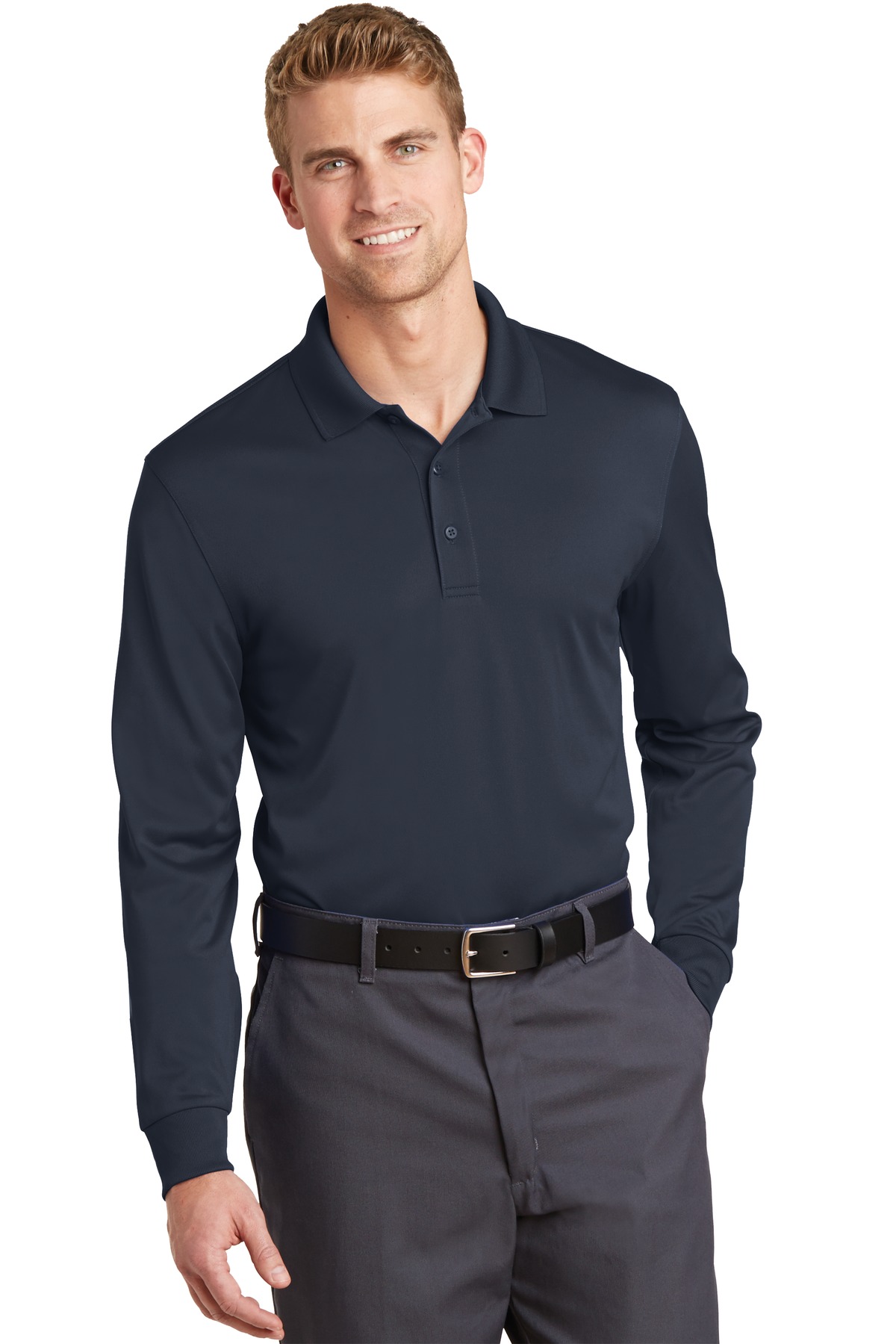 CornerStone Select Snag-Proof Long Sleeve Polo. CS412LS 4