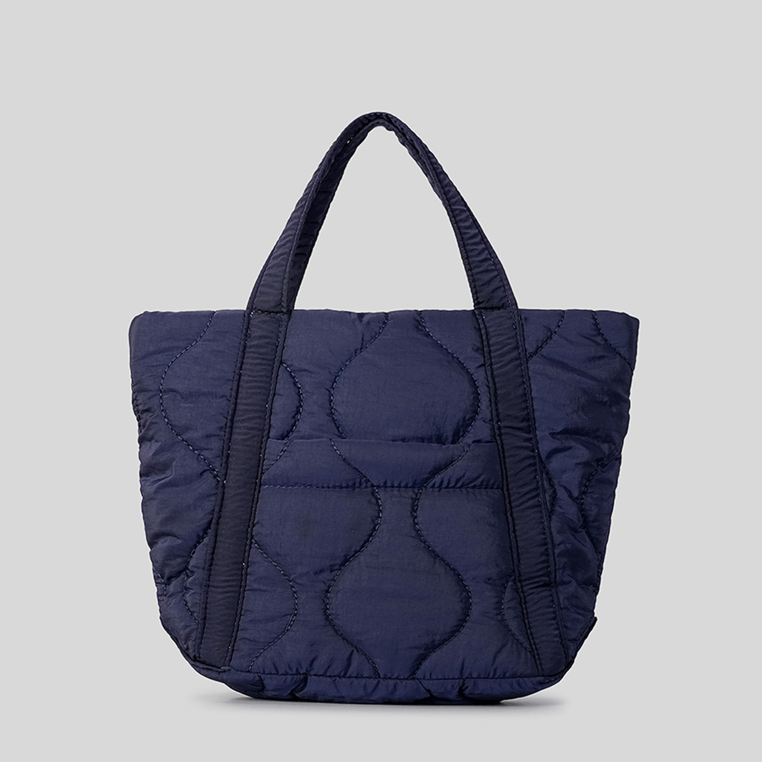 Womens Quilted Nylon Shoulder Bag 3
