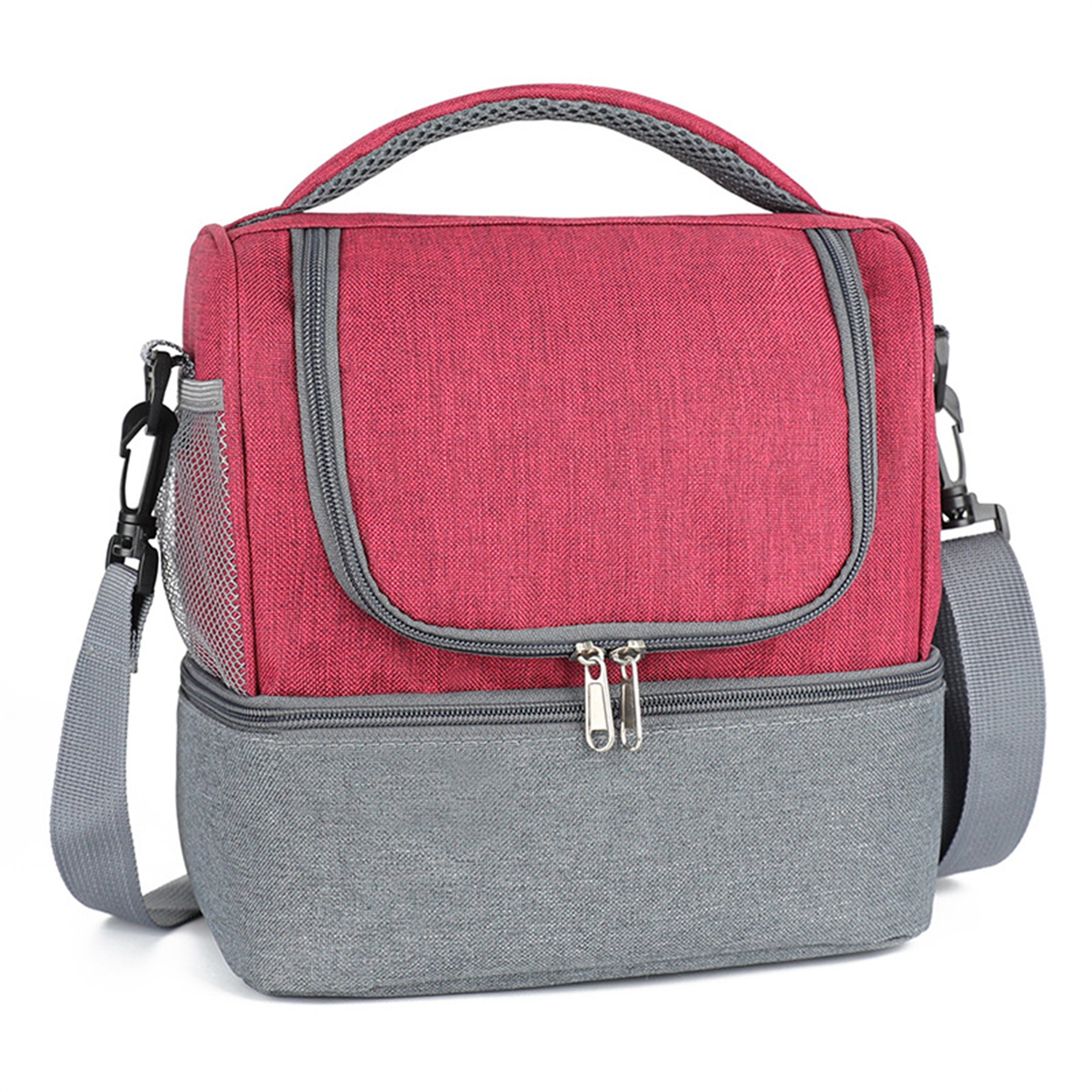 Dual Compartments Lunch Bag 7