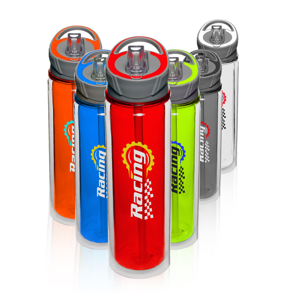 19 oz Double Wall Tritan Sports Bottle 9