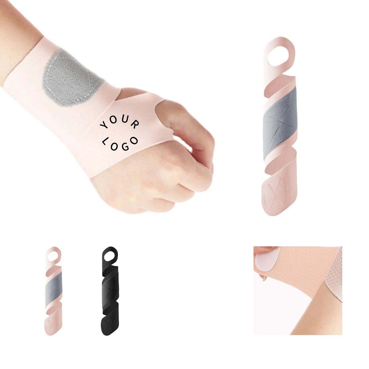 Lightweight Nylon Spandex Wrist Wrap for Training 4