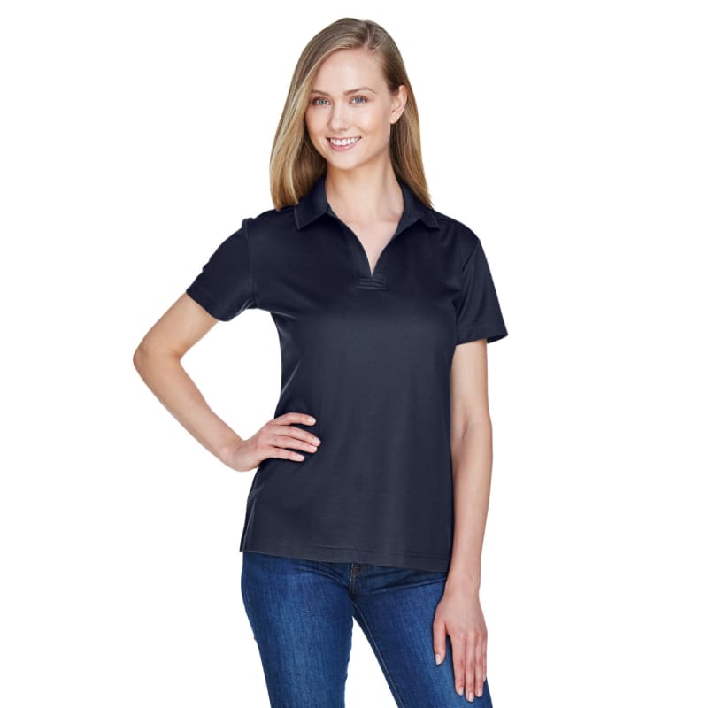 Devon & Jones CrownLux Performance™ Ladies' Plaited Polo 28