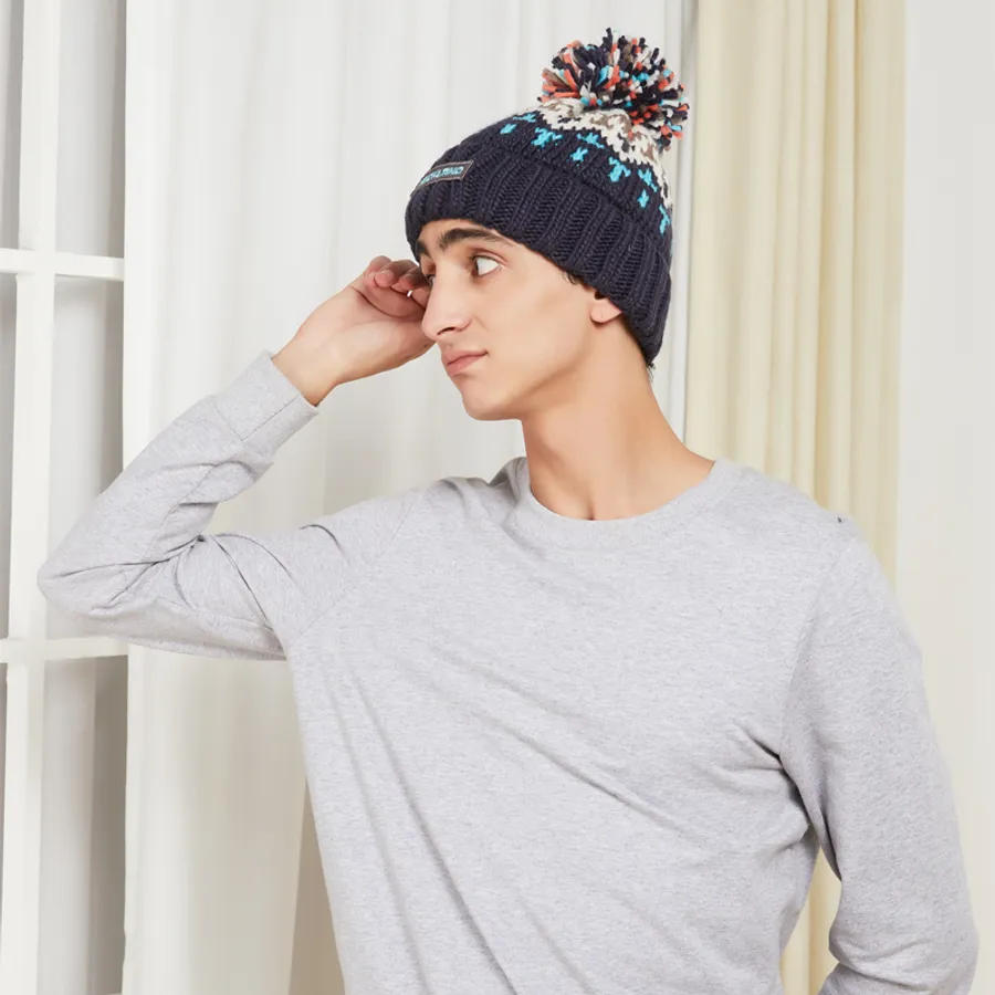 Charismatic Acrylic Beanies w/ Pom 13