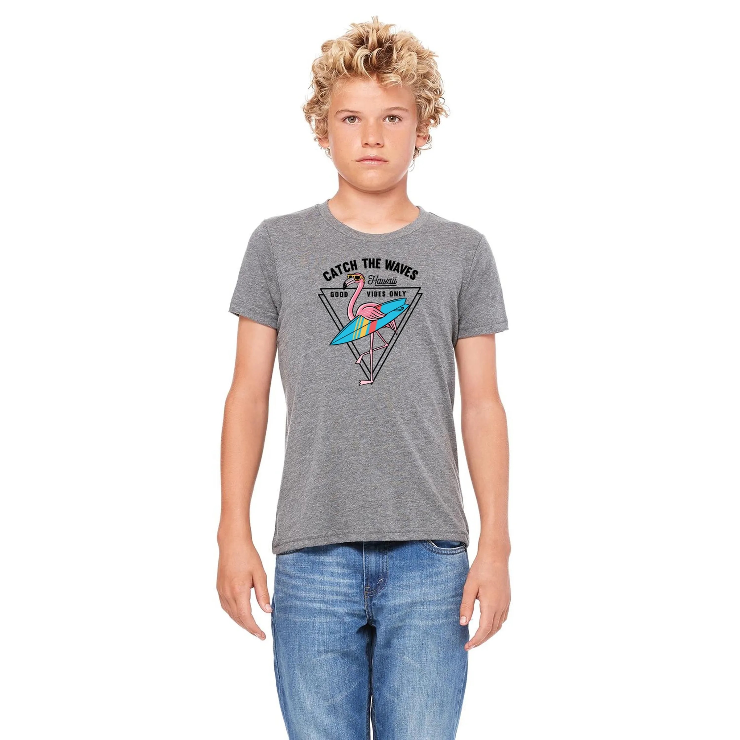 Bella + Canvas Youth Jersey Short-Sleeve T-Shirt 16