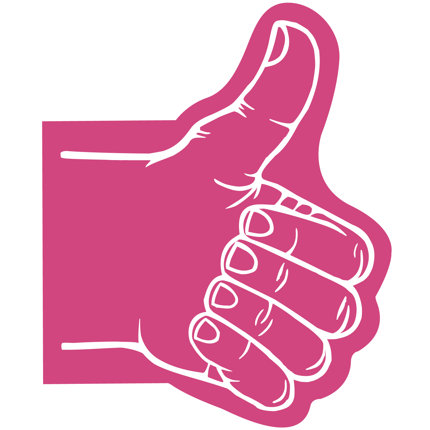 Giant Thumbs Up Hand 34