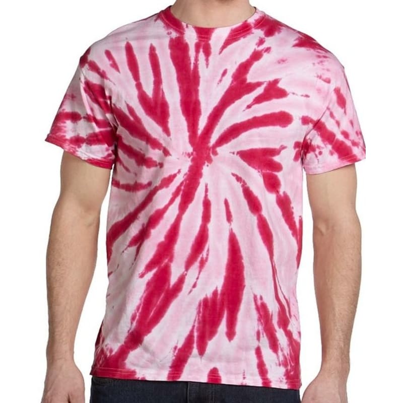 Tie-Dye 5.4 Oz., 100% Cotton Twist Tie-Dyed T-Shirt 11