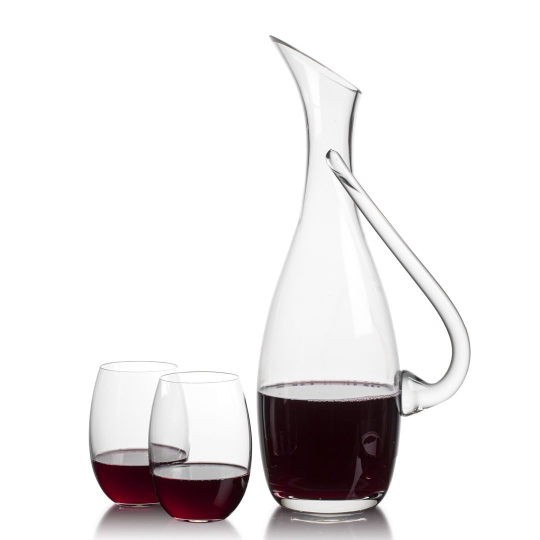 Uxbridge Carafe & Carlita Stemless Wine 5