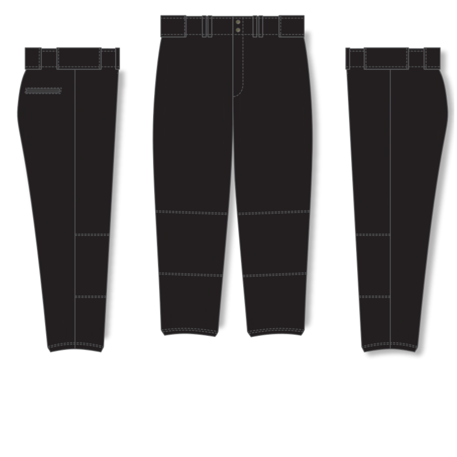 Pro Baseball Pants BA1385L-G02 8