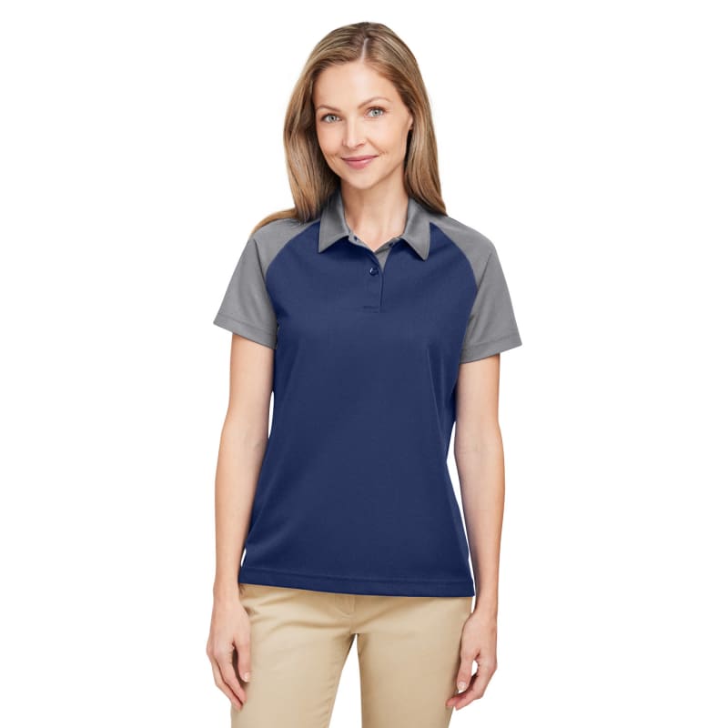 Team 365 Ladies' Command Snag-Protection Colorblock Polo 14