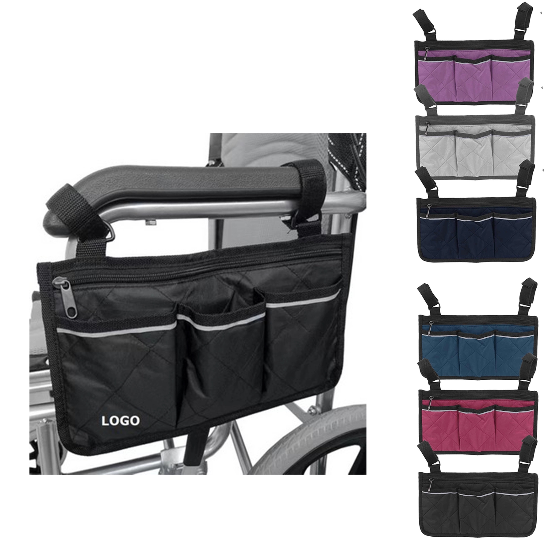 Wheelchair Armrest Bag 1