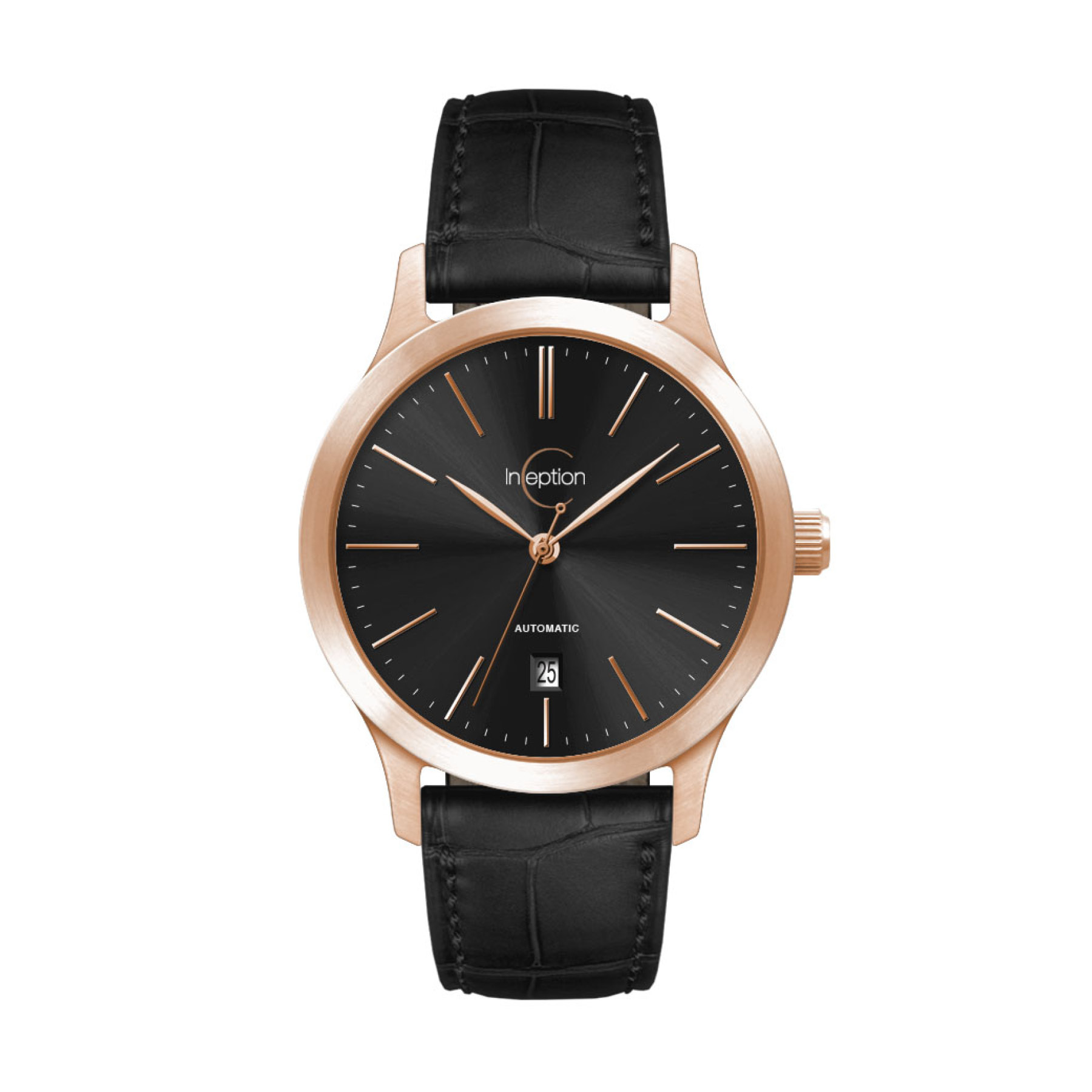 40MM, SS, RG CASE,  "AUTOMATIC" MVT, DTE 1