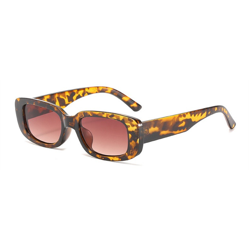 Rectangle Retro Fashion Sunglasses for Women Men 13