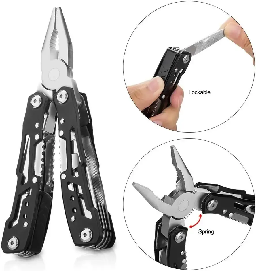 Foldable Multitool Pliers Set 4