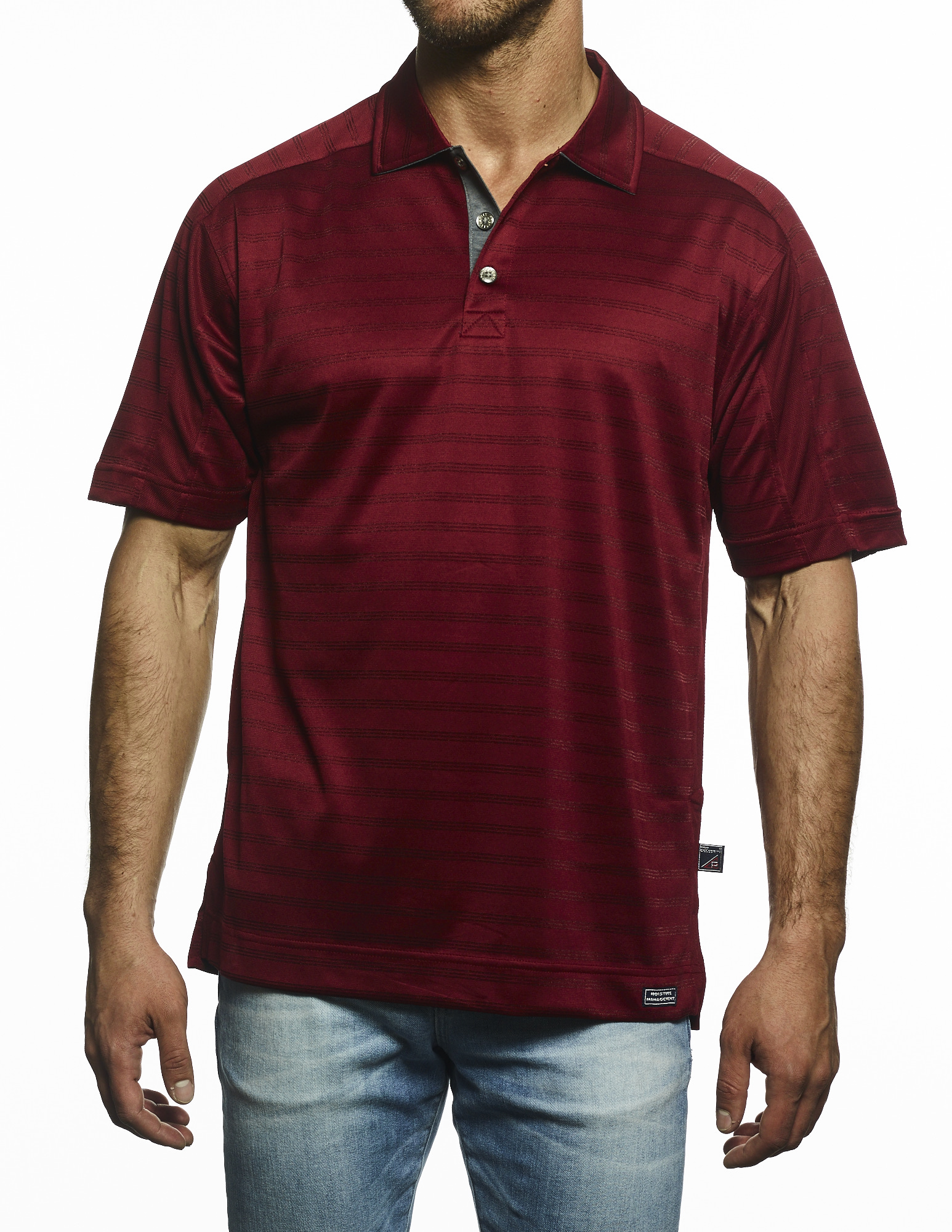 Men's Paradigm Engineer Track Knit Polo Shirt 16