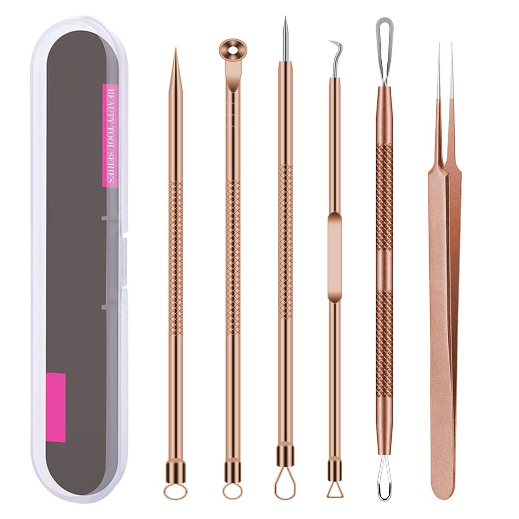 6 Pcs Blackhead Remover Acne Needle Tools Set