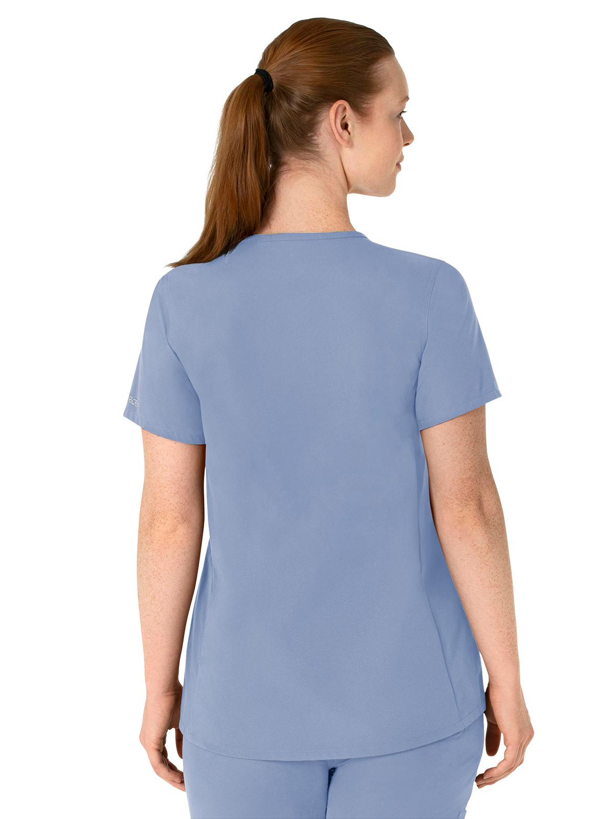 Carhartt Scrubs Force Essentials Women's Four-Pocket Henley Maternity Top 3