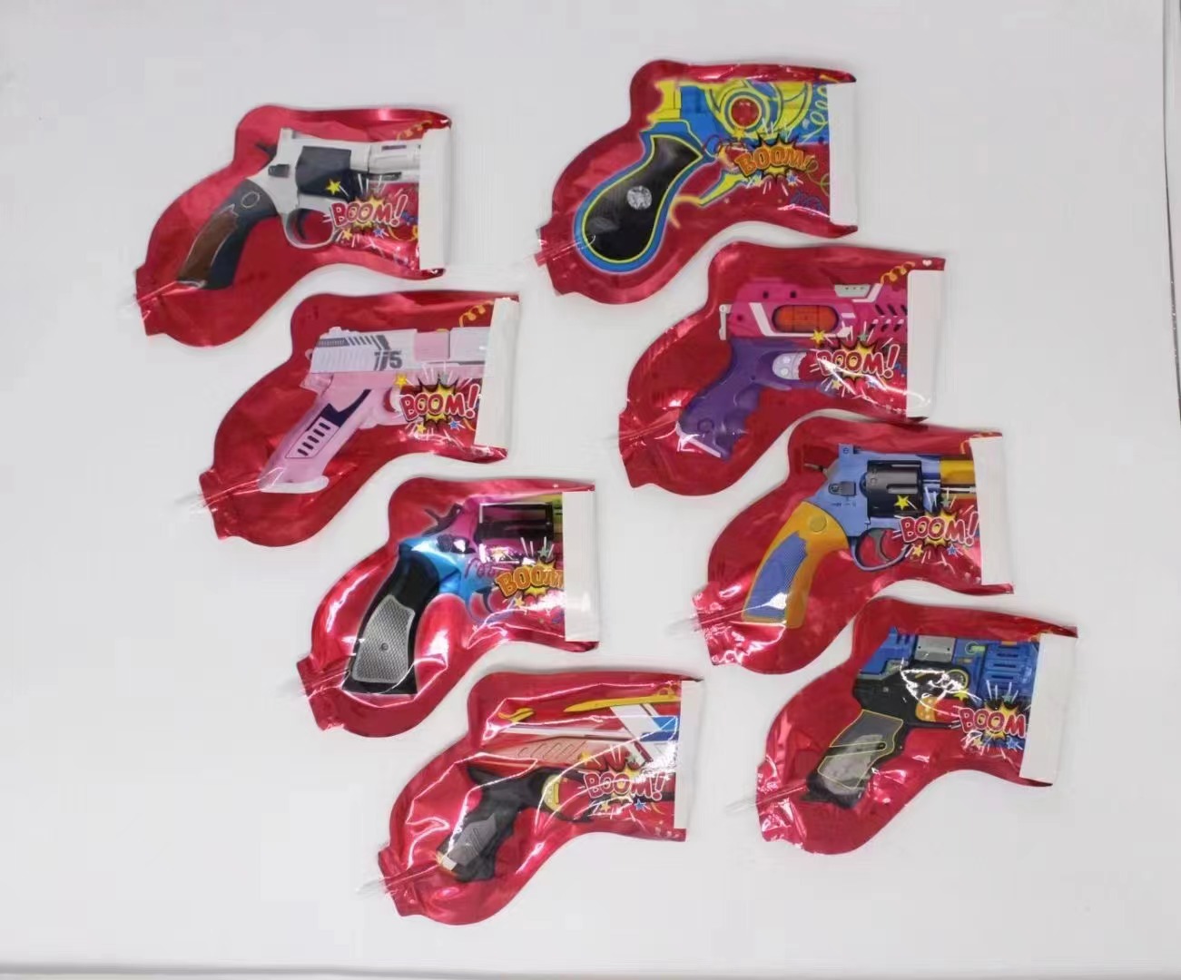 Handheld Concierge Flower Birthday Party Inflatable Fireworks Happy Confetti Gun Inflatable Pistol 2