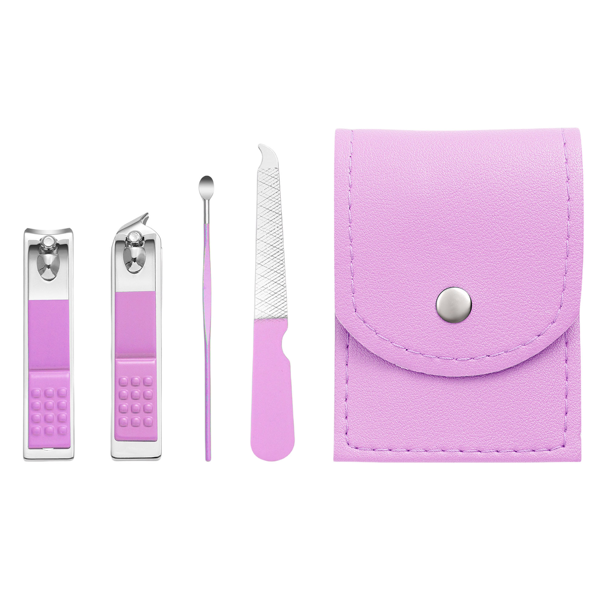 4-Piece Stainless Steel Nail Clipper Set 7