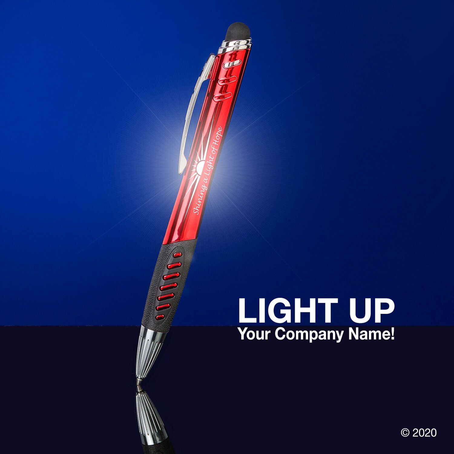 AEROSTAR® ILLUMINATED STYLUS PEN 9
