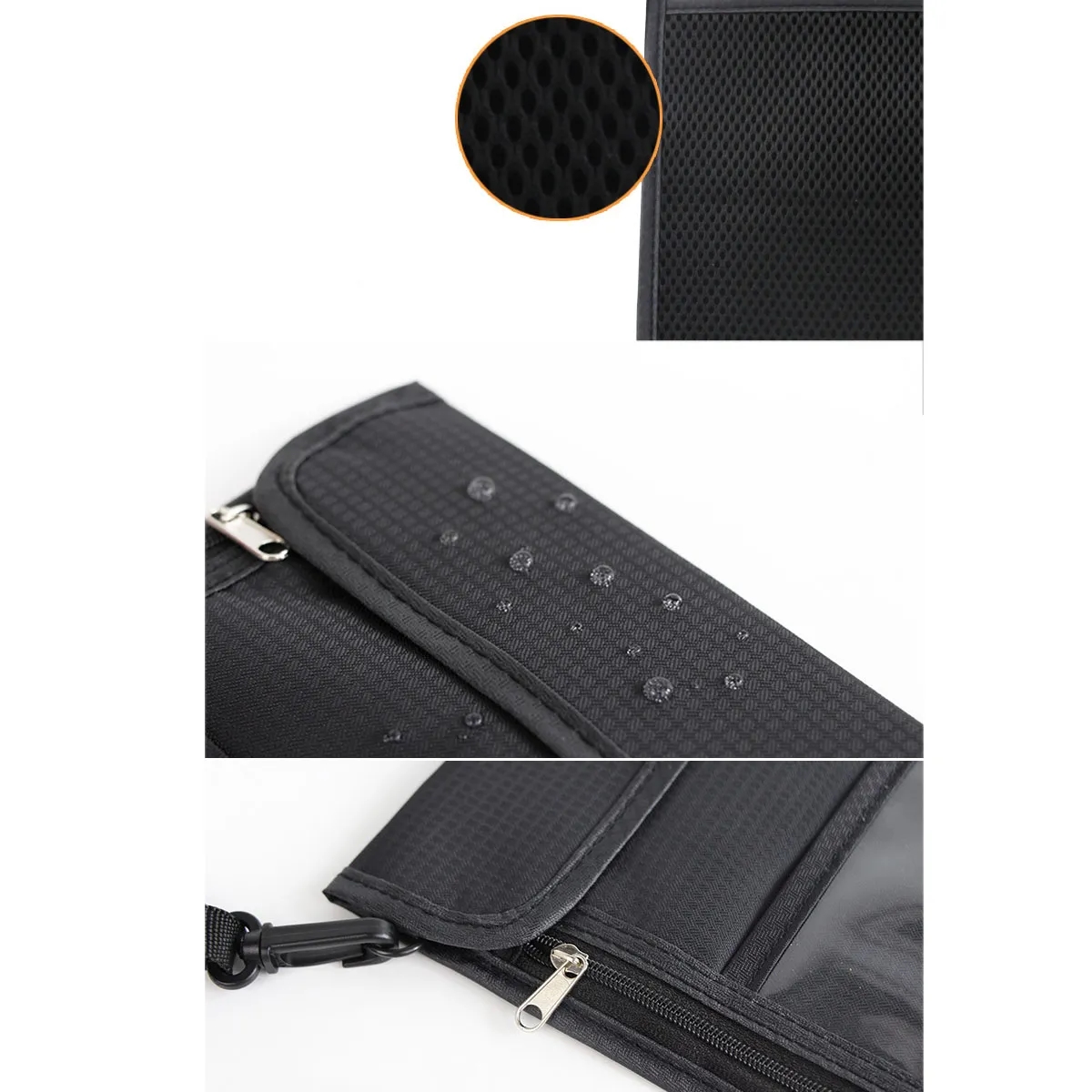 Neck RFID Blocking Passport Wallet 3