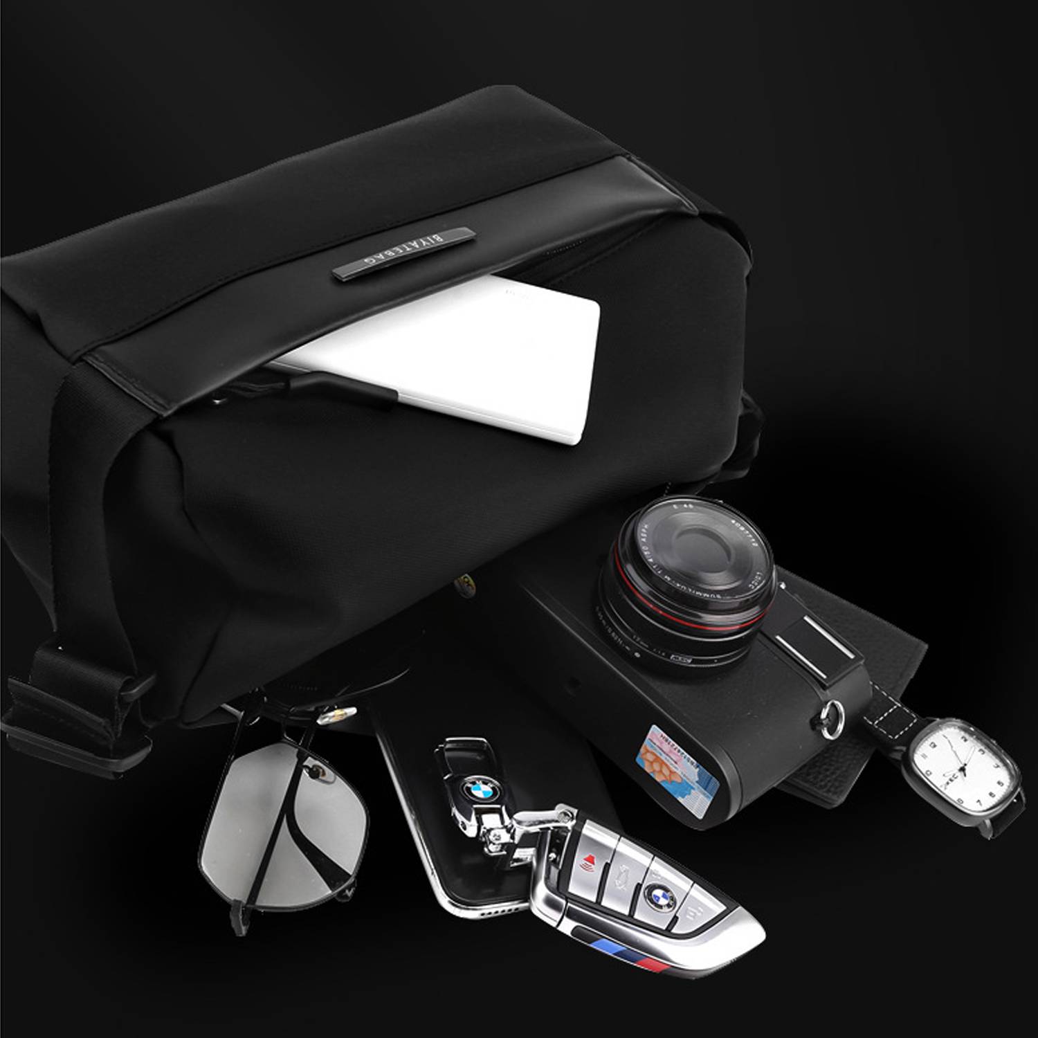 Nylon Functional chest bag for men 2