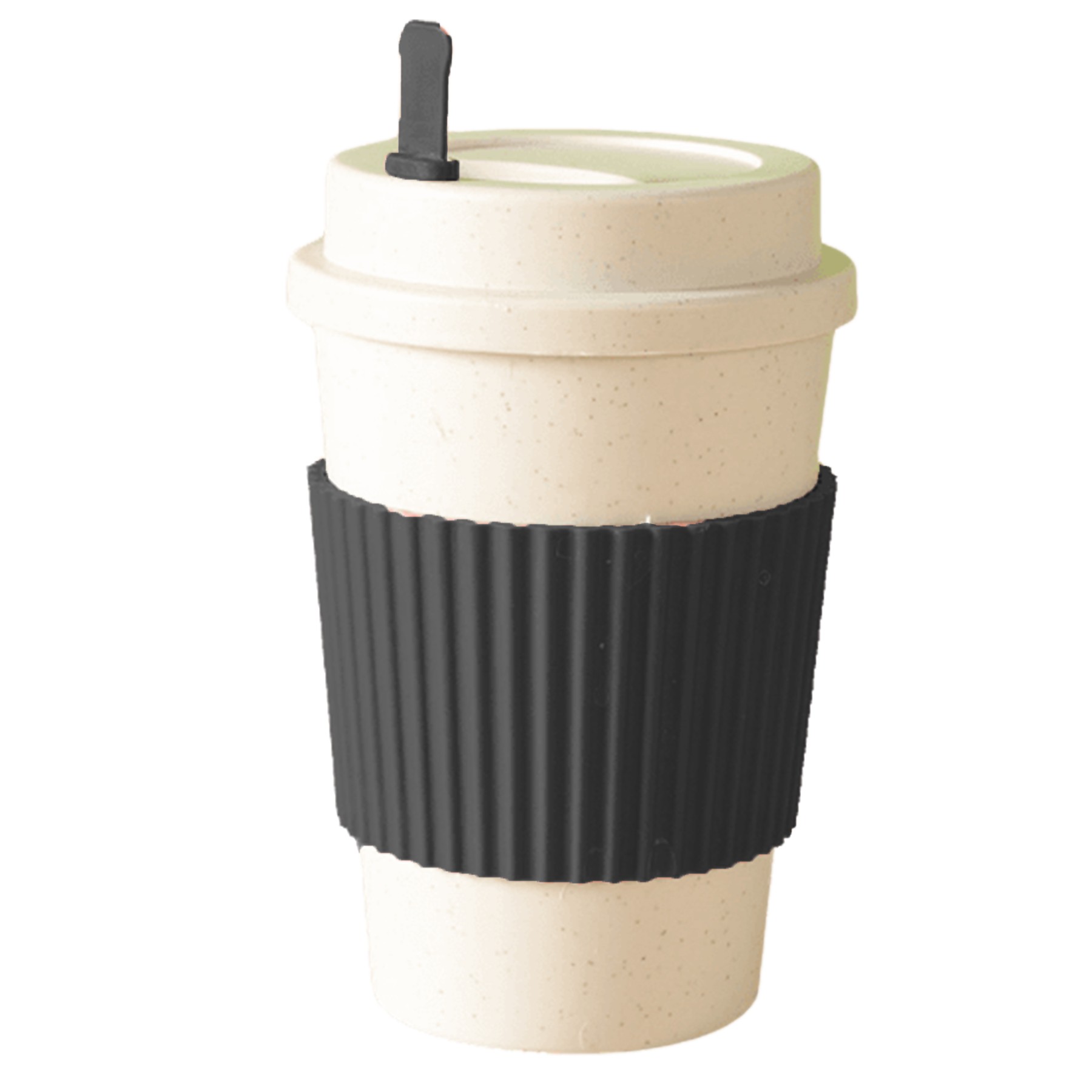 12 Oz Travel Coffee Cup W/ Silicone Sleeve 4