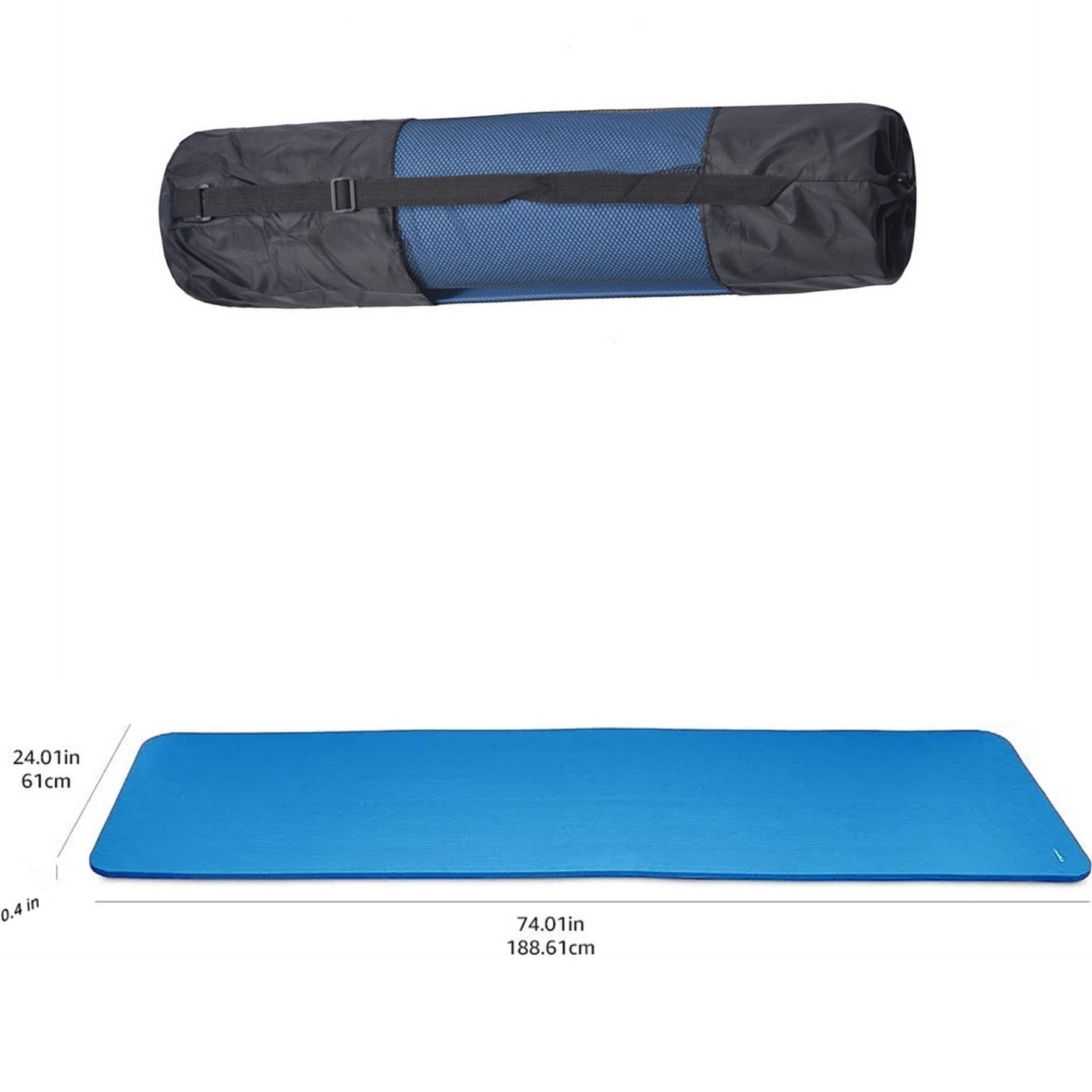 Extra Thick Exercise Yoga Mat 2