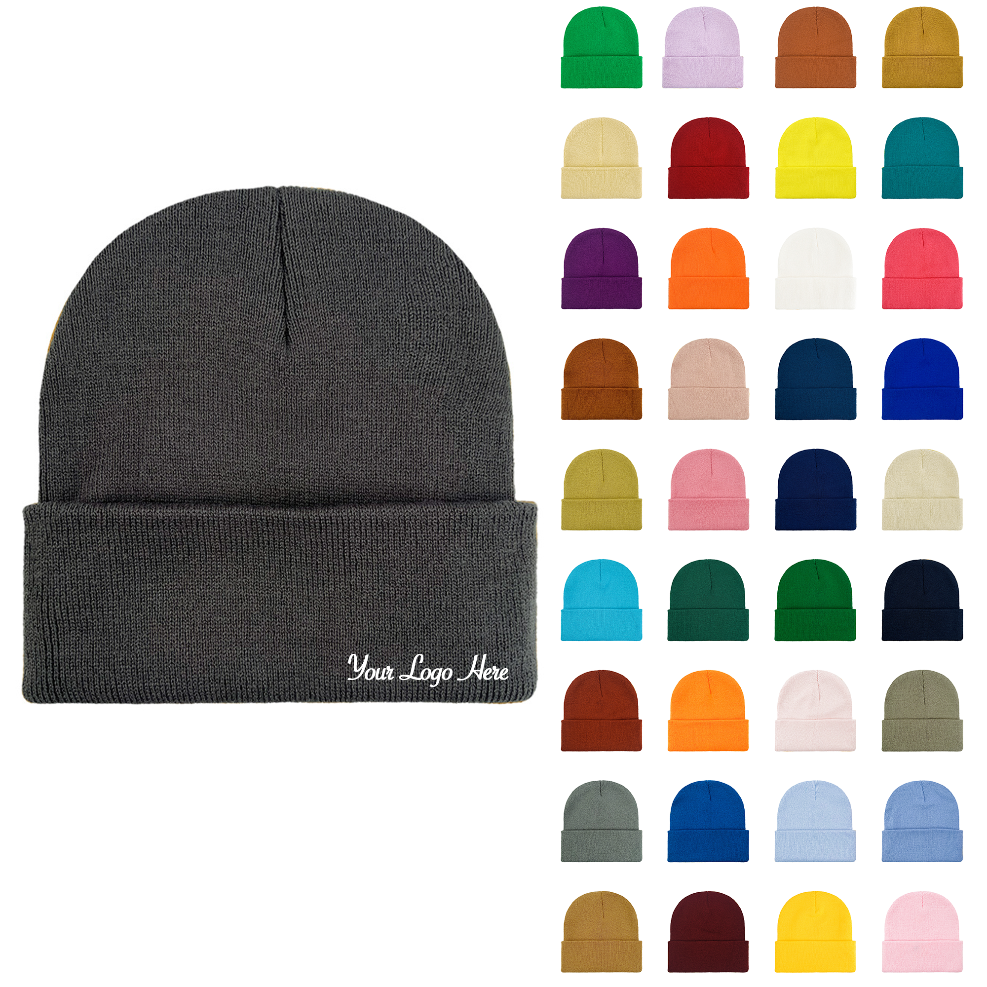 Unisex Beanie for Men and Women Knit Hat 2